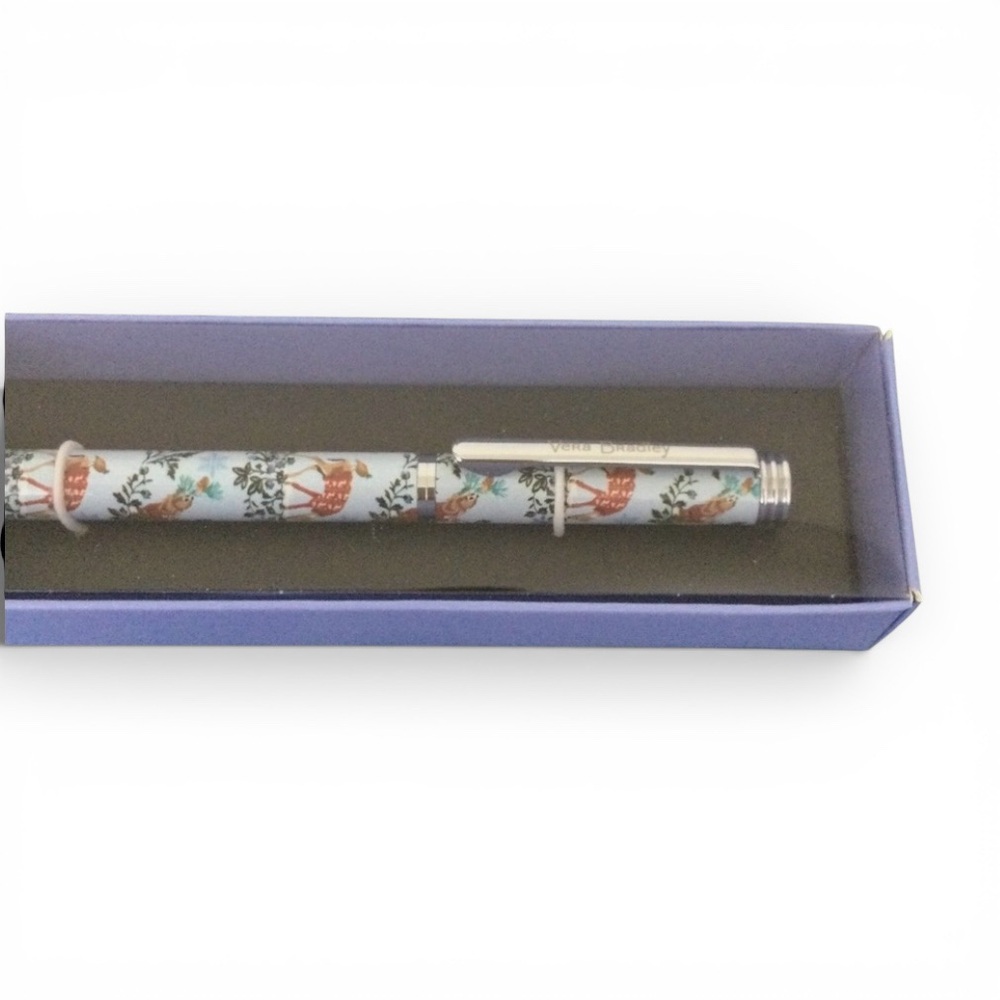 VERA BRADLEY Merry Mischief Snow Day 3‑Pc Set – Pen, Notebook, Travel Mug - NWT - Picture 6 of 14